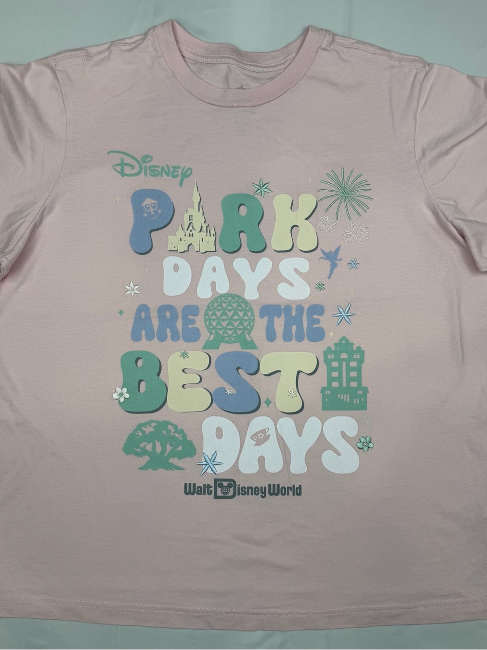 Disney Pastel Pink 'Park Days Are The Best Days' Women’s Tee